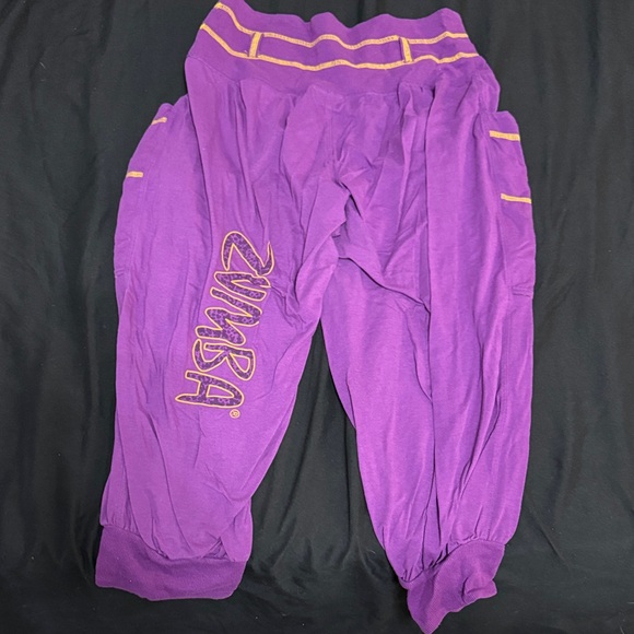 Zumba Fitness Pants - Zumba Fitness Vibrant Purple capri